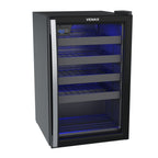 Adega Piubella 100 para 24 Garrafas Preto Venax 127v