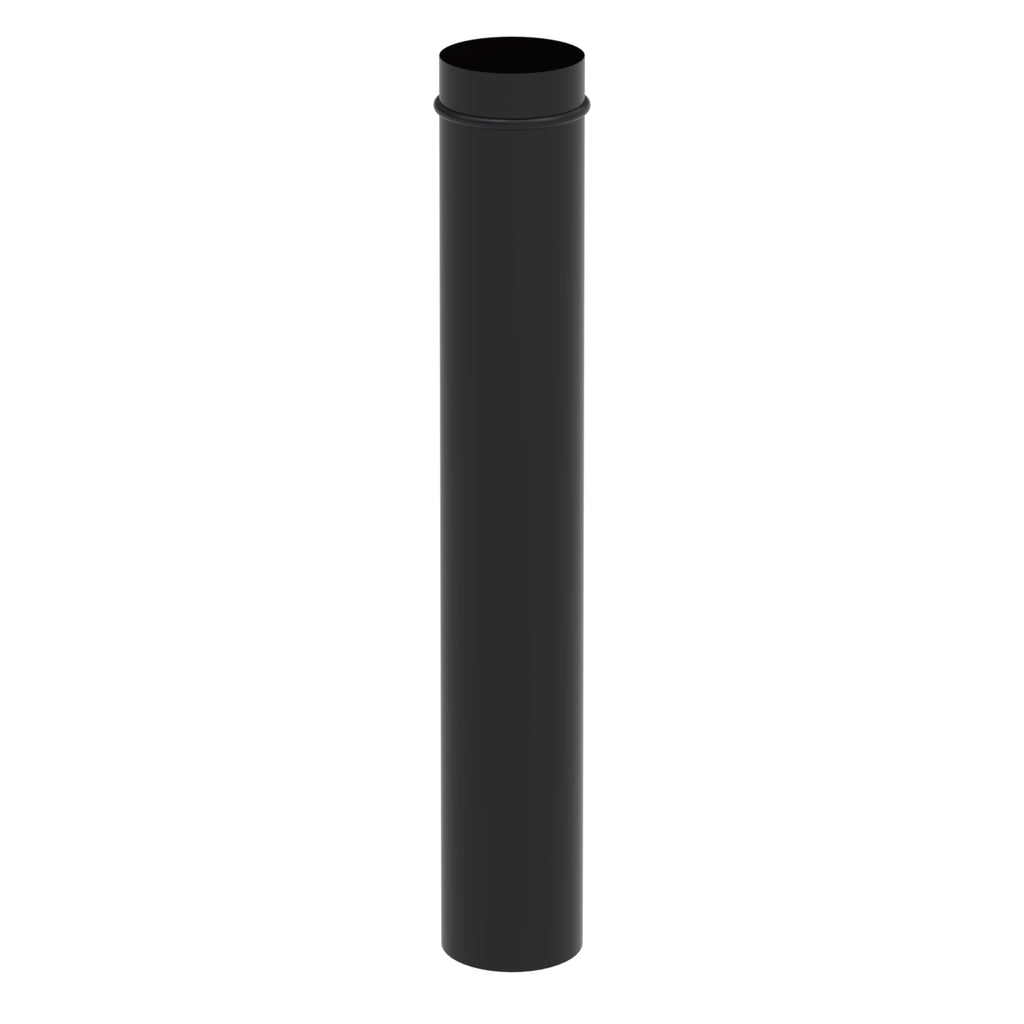 Cano Chamine Esmaltado Preto 1 M 150 Mm