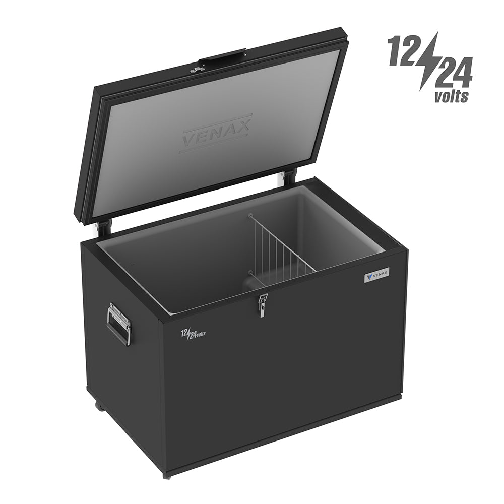 Conservador Multiuso Preto Fosco 12/24V Venax