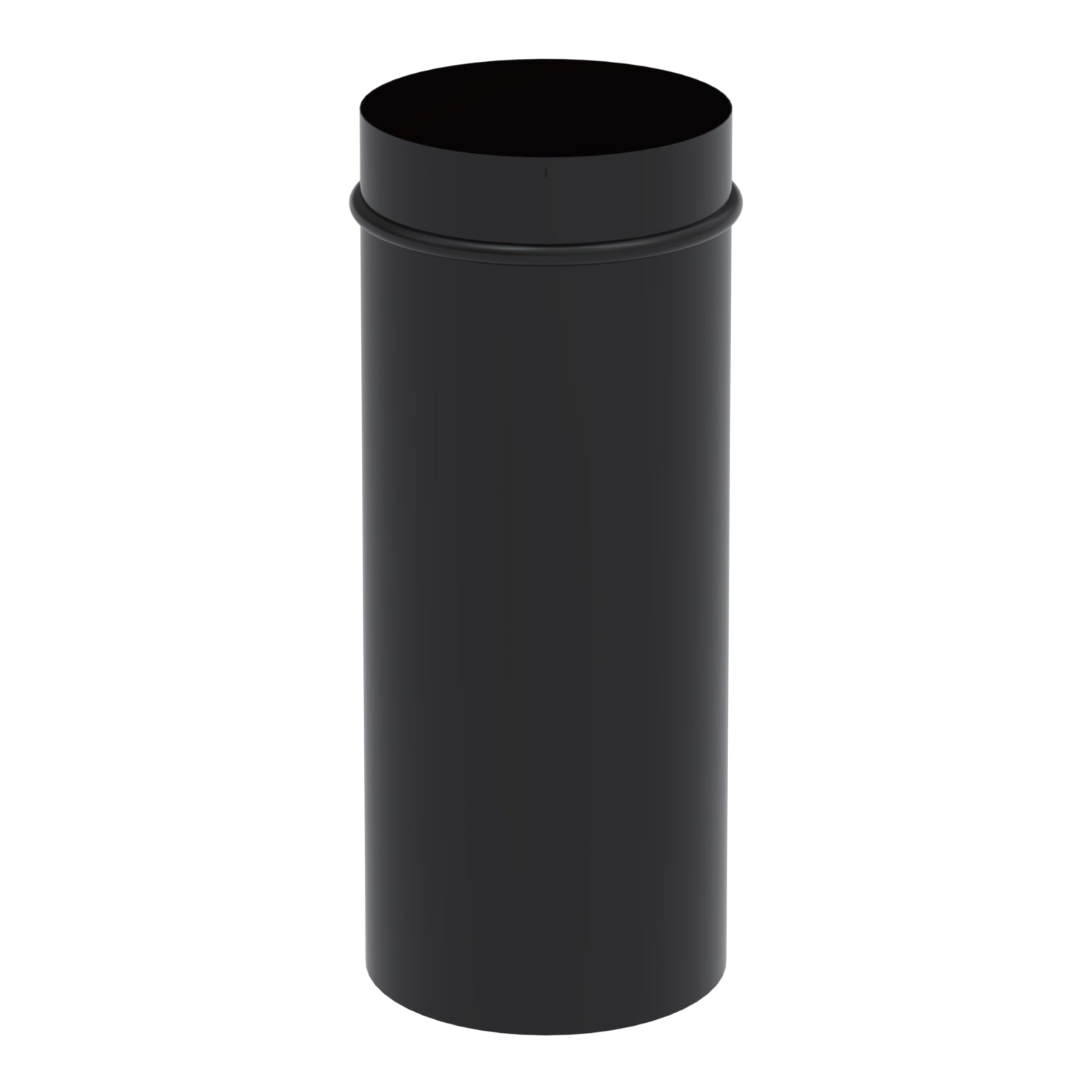 Cano Chamine Esmaltado Preto 0,5 M 200 Mm