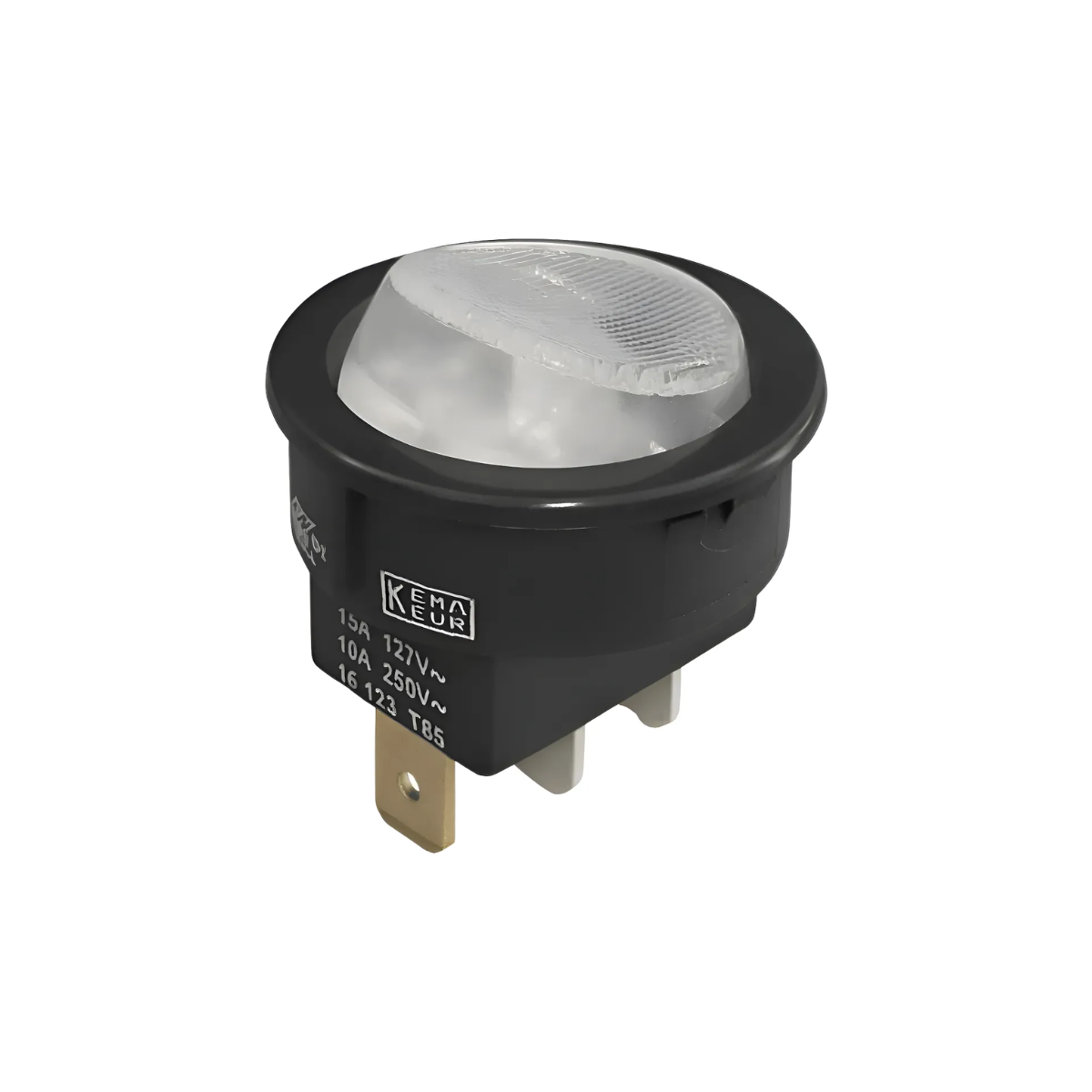 Botão Interruptor Crystal Led Churrasqueira Arke Vitta 15a