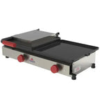 Chapa Sanduicheira Progás Dupla PR-700G Inox Gás GLP Baixa Pressão  - PR-700GNEW