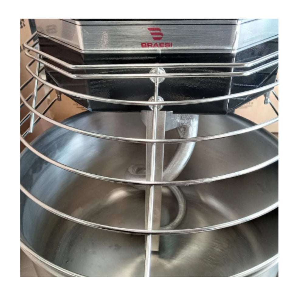 Amassadeira Espiral Braesi 5kg Potência robusta Alta Durabilidade Industrial - AES-05 BIV