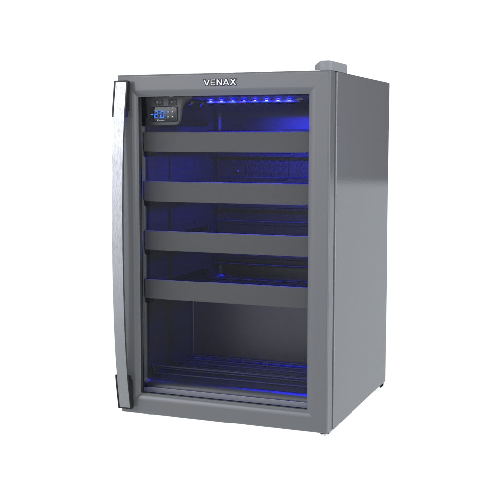 Adega e Champanheira Venax 100l Cinza 127v