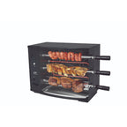 Assador Elétrico Arke Cattiva Smart 03 Rotativo com 3 Espetos e Alta Resistência 110V - 5288
