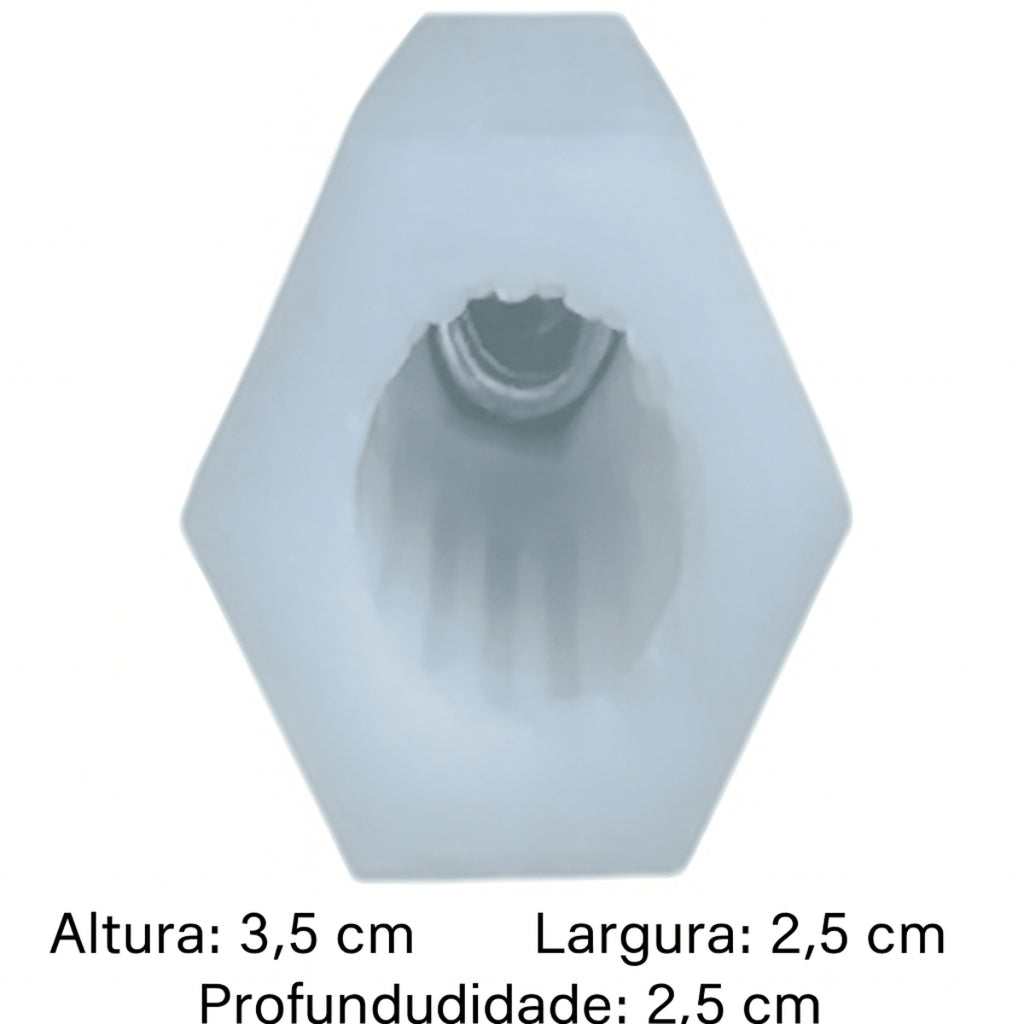Bucha com Porca SM para Lavadoras Wanke Original Resistência e Fixação - 99910041