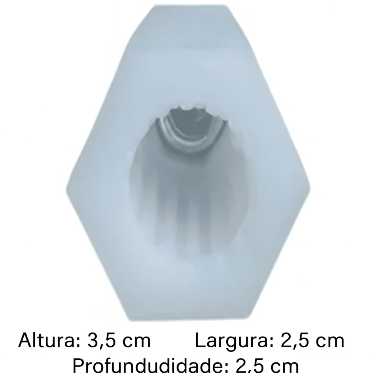 Bucha com Porca SM para Lavadoras Wanke Original Resistência e Fixação - 99910041