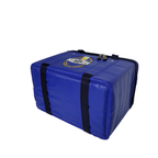 Bolsa Térmica Porta Marmita Lanche Bebidas Azul 12litros