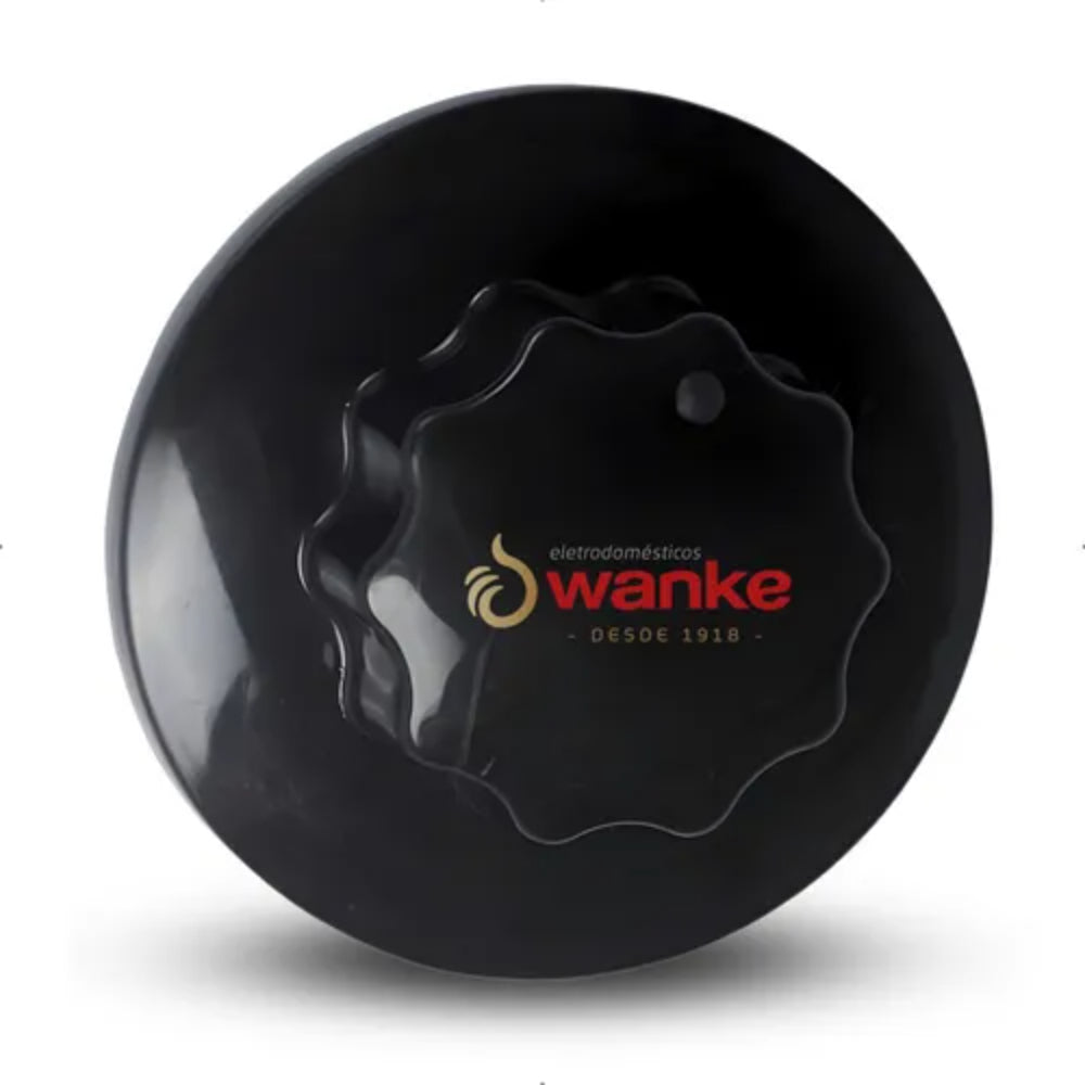 Botão Wanke para Timer Tanquinho Novo Tradicional Preto - 21110201