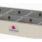 Buffet Térmico Progás 8 Cubas Tampas de Vidro 220v -PRB-08GN