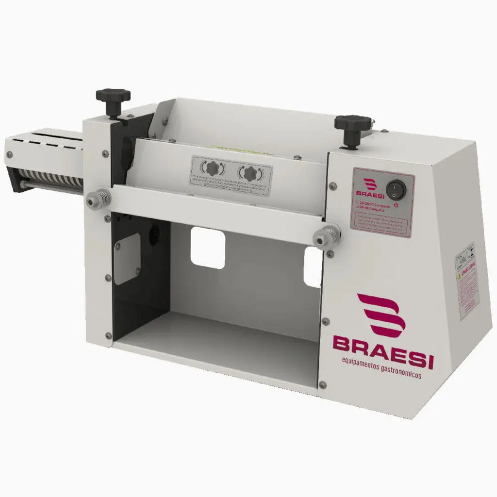 Cilindro Laminador Braesi Compacto de Massas Elétrico Alta Durabilidade 127V - CB-28 G2
