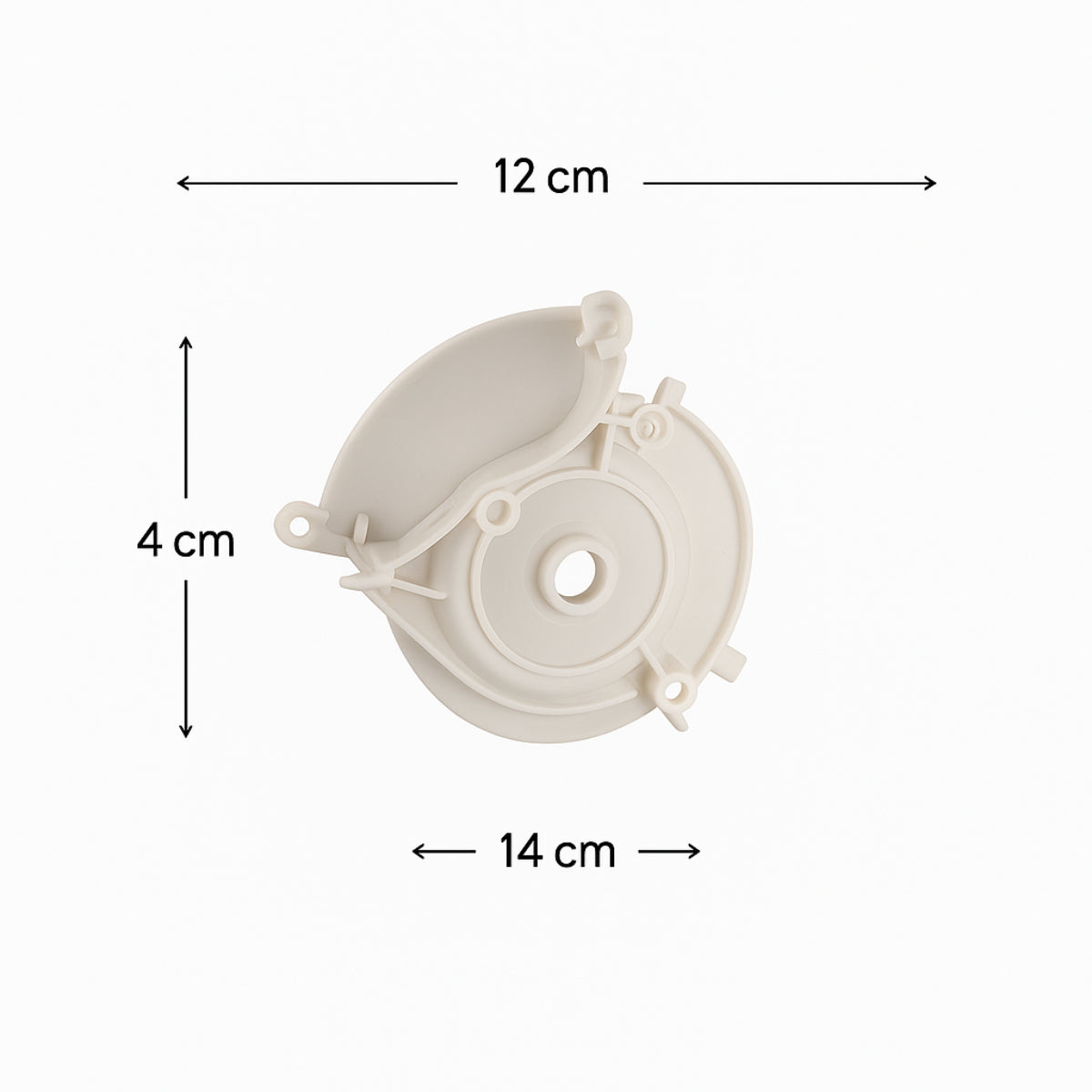 Carcaça da Bomba de Drenagem Wanke Original Branco – 99910183