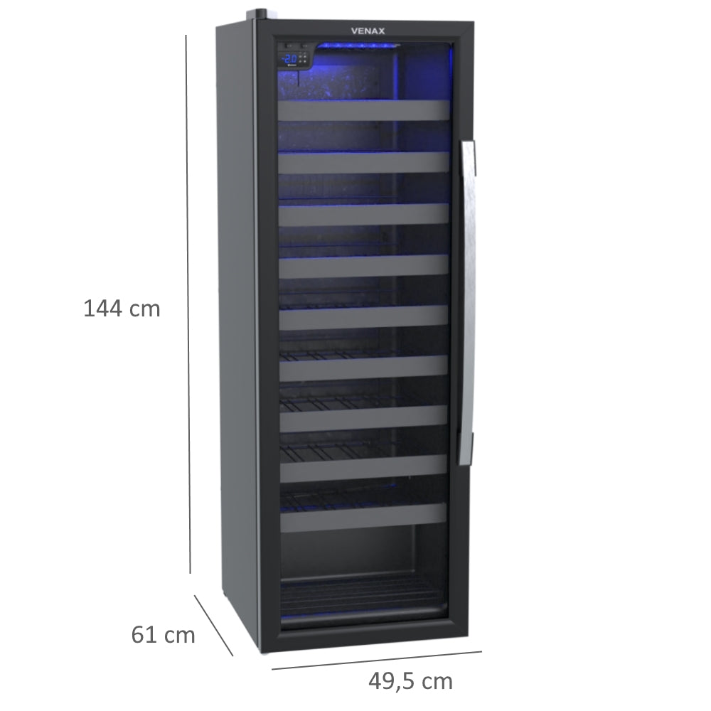 Champanheira  Venax 200 Preto Fosco 220v Porta Invertida