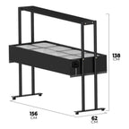 Buffet Self Service Térmico Aquecido 8 Cubas Com Tampa 220v
