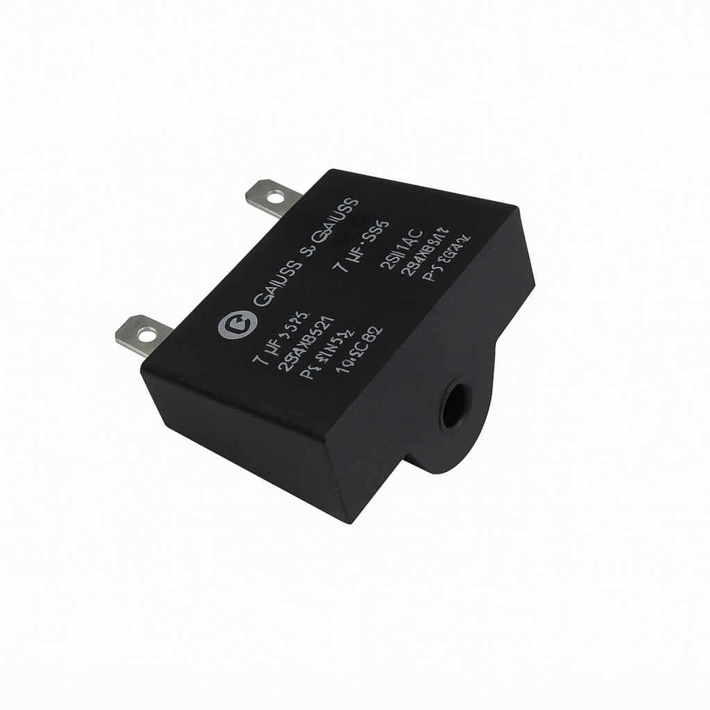 Capacitor de Partida Wanke para Motor da Lavadora Original Preto – 99910198