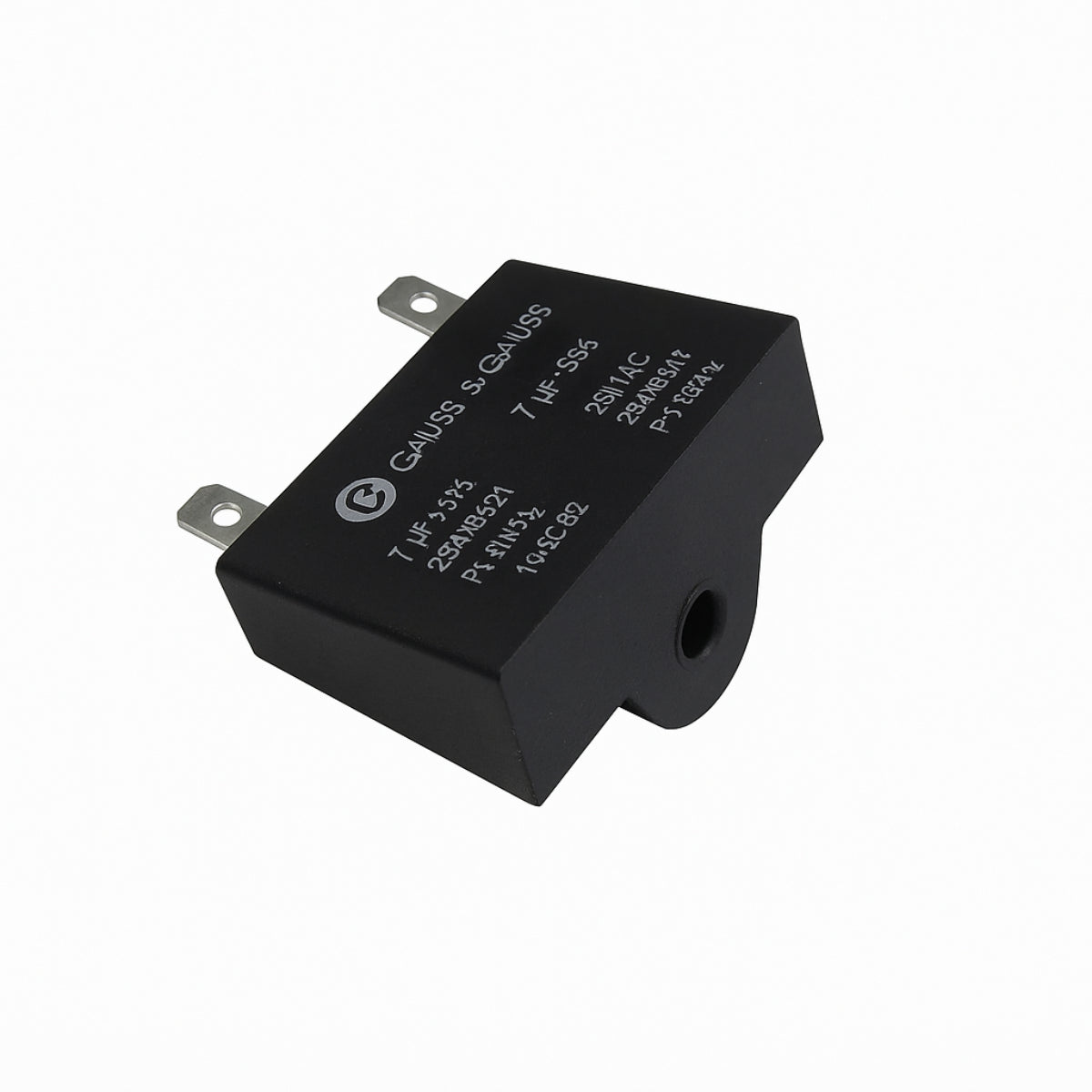 Capacitor de Partida Wanke para Motor da Lavadora Original Preto – 99910198