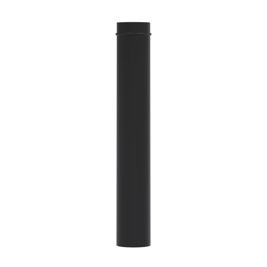 Cano Chamine Esmaltado Preto 1 M 150 Mm