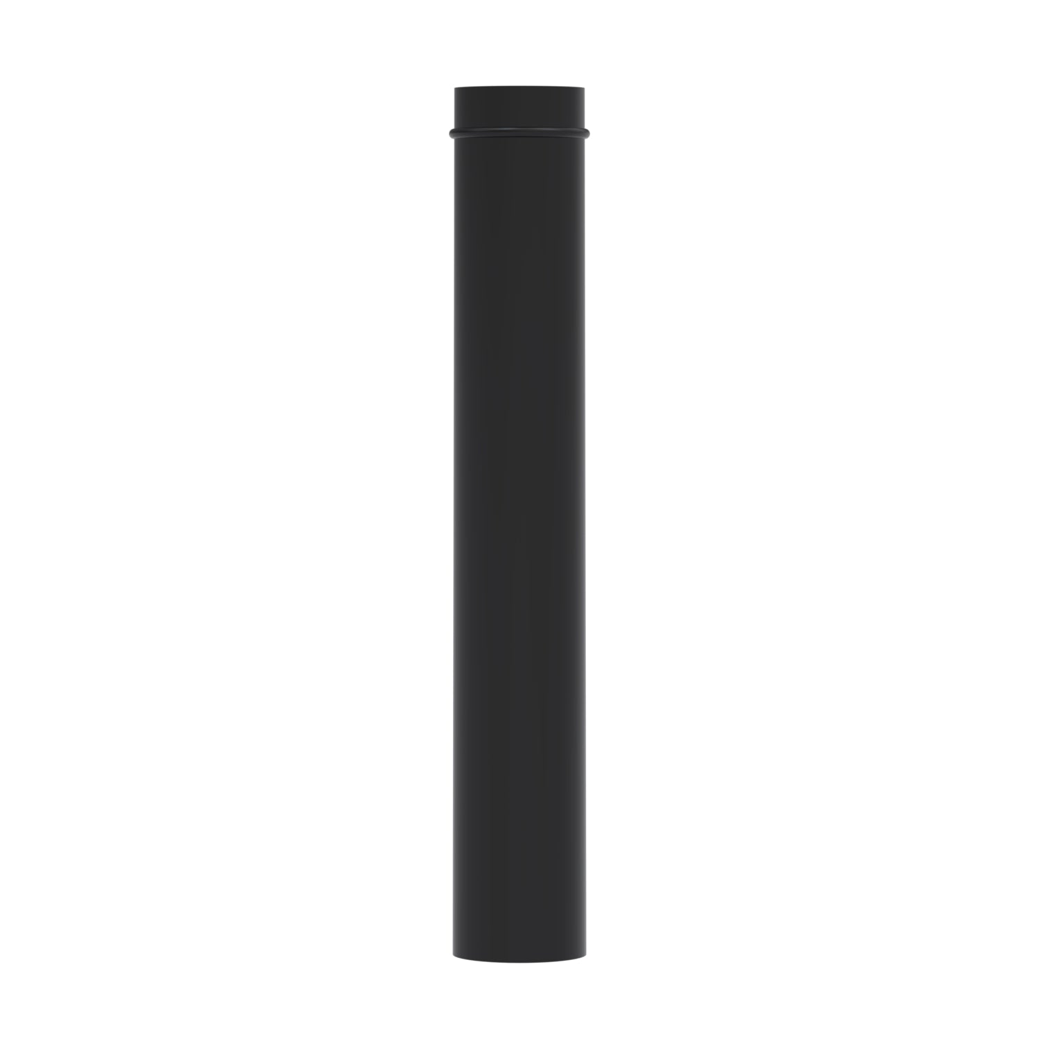 Cano Chamine Esmaltado Preto 1 M 150 Mm