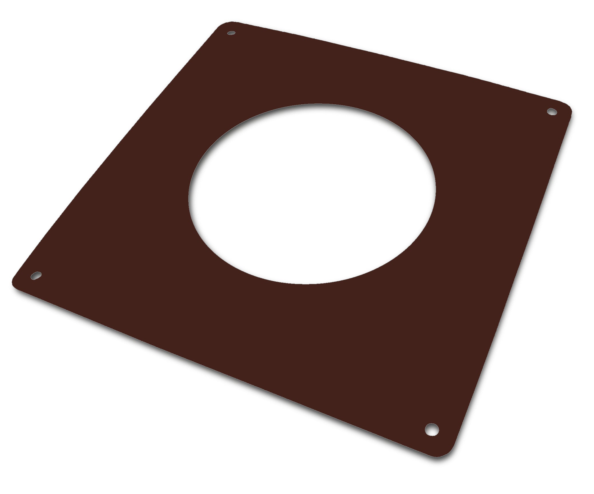 Arremate para Chamine Diametro de 110mm Cor Tabaco