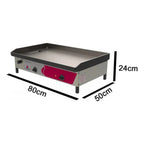 Chapa Progás Bifeteira Elétrica 80x50 cm 220v -PR-800E ST
