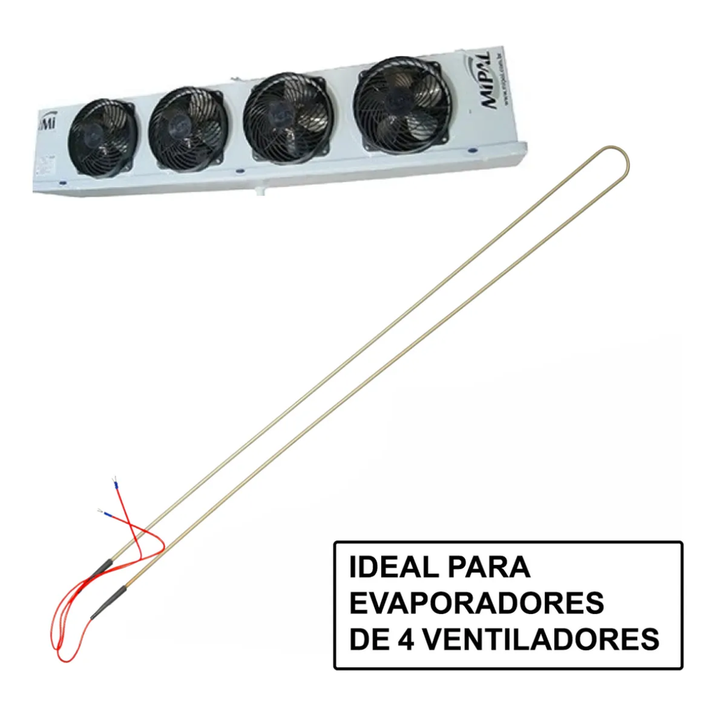 Resistencia Evaporador Mipal Mi 51/62 4v 220v 1.65 Mt 1600w