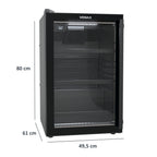 Cervejeira Top Light 100 Preto Fosco 127v Venax Invertida