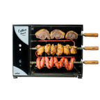 Assador Elétrico Arke Cattiva Smart 03 Rotativo com 3 Espetos e Alta Resistência 220V - 5289