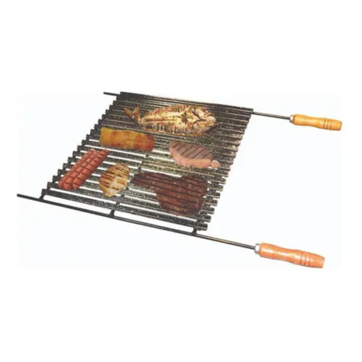 Chapa Grelha Para Churrasqueira Esmaltada Progás 48,5x48,5 - PGC-005