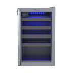 Adega Piubella 100 para 24 Garrafas Cinza Venax 127v