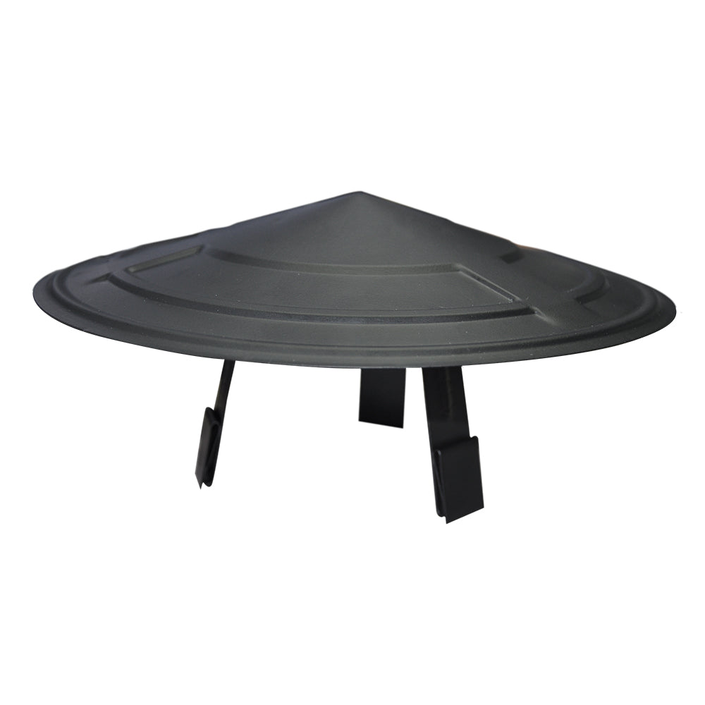 Chapeu Chines para Chamine 110Mm Preto