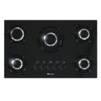 Cooktop 5 Bocas Venax Sognare Preto Gás GLP Bivolt