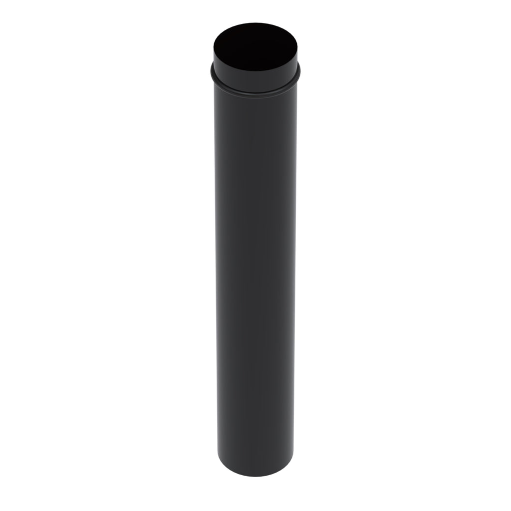 Cano Chamine Esmaltado Preto 1 M 150 Mm