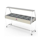 Buffet Térmico Progás Self Service 10 Cubas c/Tampas de Vidro 220V - PRB-10GN