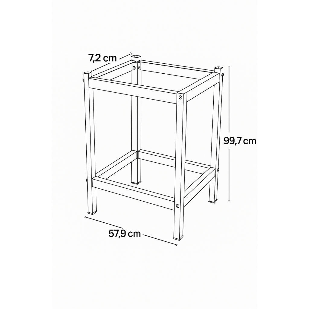 Cavalete Opcional Progás Inox para Forno Mini Chef PRP-400 Style – CAV PRP-400