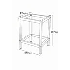 Cavalete Opcional Progás Inox para Forno Mini Chef PRP-400 Style – CAV PRP-400