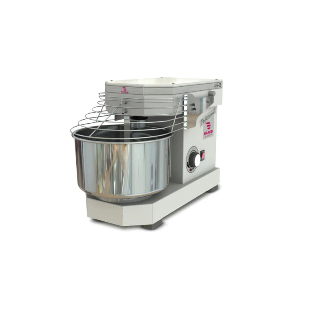 Amassadeira Espiral Braesi 5kg Potência robusta Alta Durabilidade Industrial - AES-05 BIV