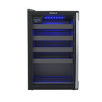 Adega Piubella 100 Preto 24 Garrafas Porta Invertida 127v