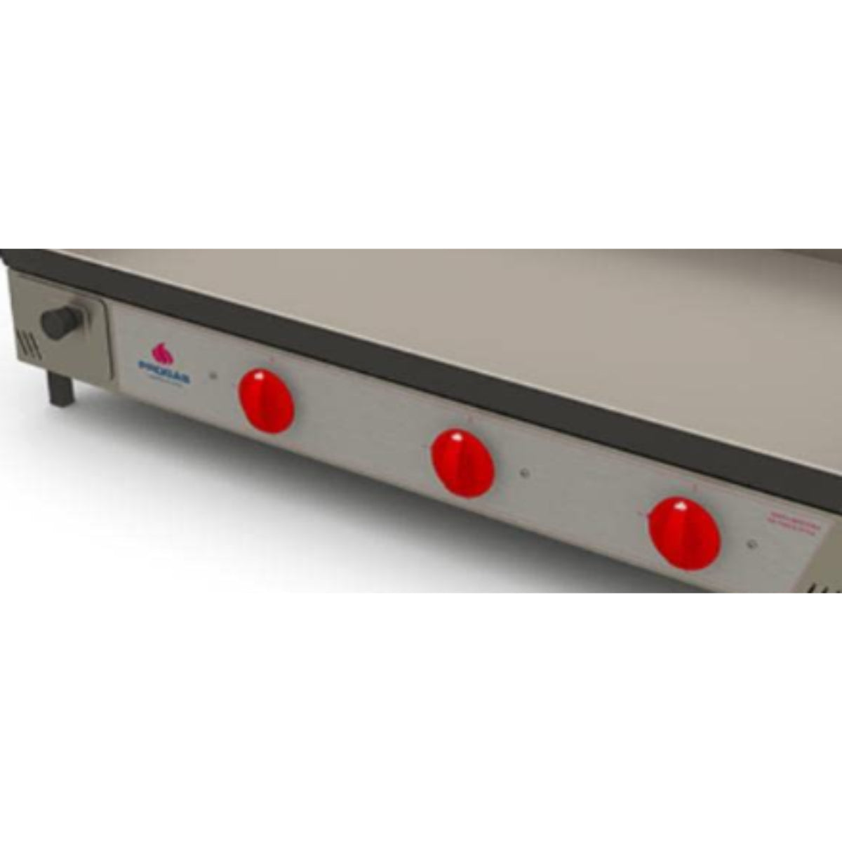 Chapa Char Broiler Progás a Gás 80x50cm Aço Inox PRCB-800