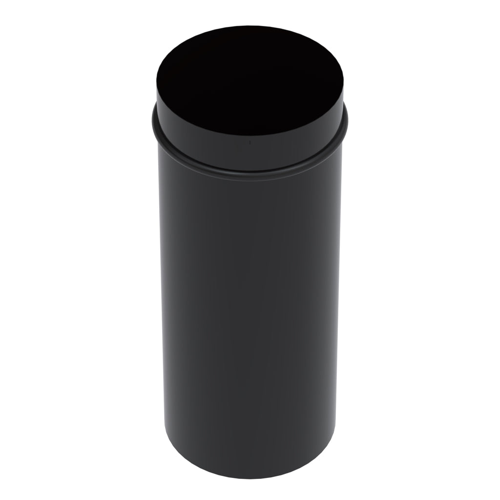 Cano Chamine Esmaltado Preto 0,5 M 200 Mm