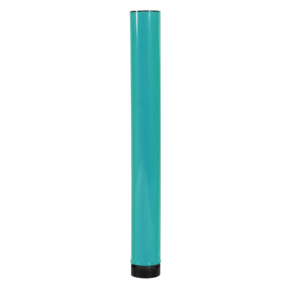 Cano Chamine Esmaltado Azul Turquesa 1 M 110 Mm