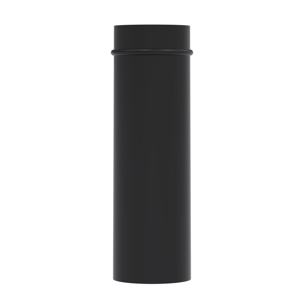 Cano Chamine Esmaltado Preto 0,5 M 150 Mm