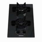Cooktop 2 Bocas Venax Libero Preto Gás GLP Bivolt