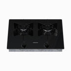 Cooktop Linear 2 Bocas Venax Arena Preto Gas GLP Bivolt