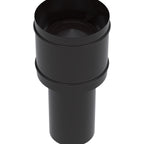 Chapeu Canhao para Chamine 200 Mm Preto