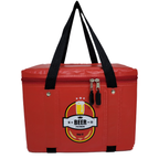 Bolsa Térmica Porta Marmita Lanche Bebidas Vermelho 12litros
