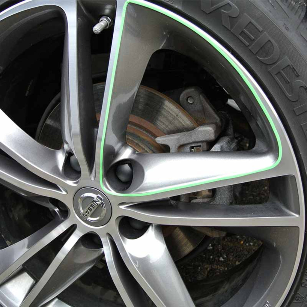 Cinta de Perfilar Verde Extra Flexível Separação Precisa de Cores e Acabamento Profissional