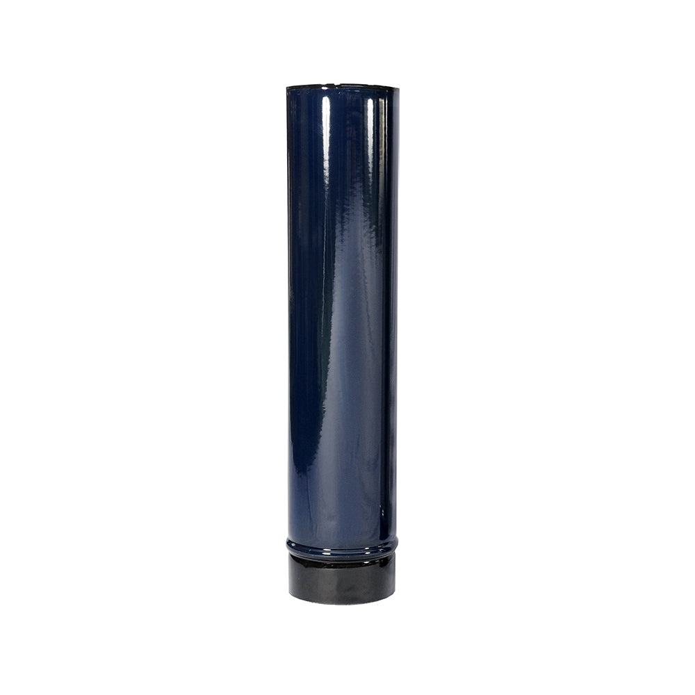 Cano Chamine Esmaltado Azul 50 Cm 110 Mm