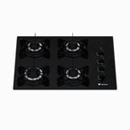 Cooktop 4 Bocas Venax Volare Preto Gás GLP Bivolt