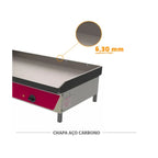 Chapa Progás Lanche Bifeteira Profissional Elétrica 220v -Pr-1000e