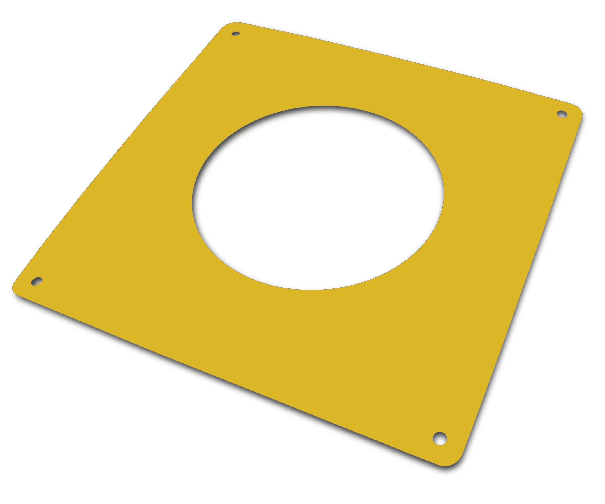 Arremate para Chamine Diametro de 110mm Cor Amarelo